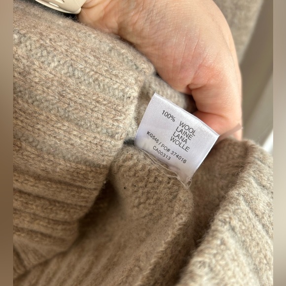 Wolsey 100% Wool Sweater | Size M | Beige/Cream - Picture 3 of 4